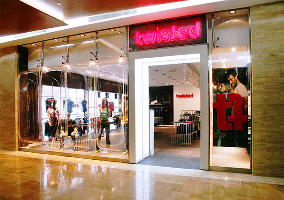 Number 39 | John McCarthy | JHP | Twisted | Urbanwear | Times Square Mall, Dubai | Interior designer